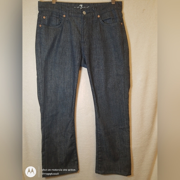 7 For All Mankind Jeans Bootcut Size  31 - Picture 1 of 11